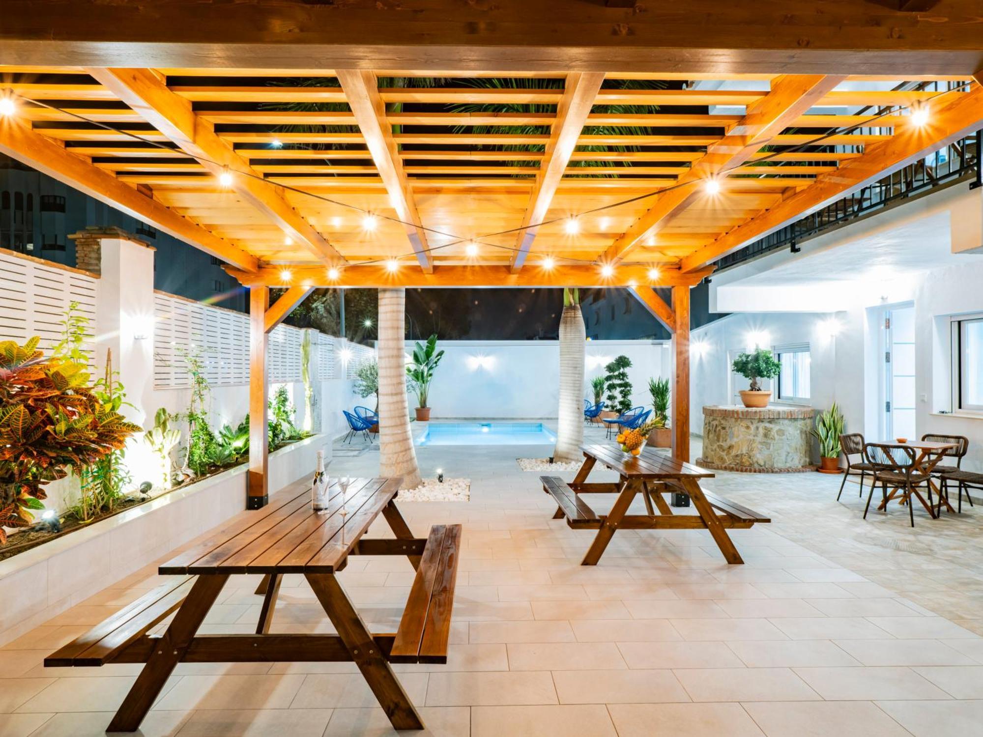 Complejo La Palapa Aparthotel รินกอนเดลาวิกตอเรีย ภายนอก รูปภาพ